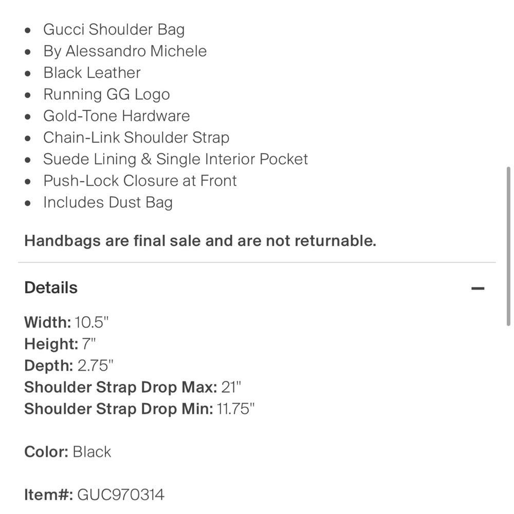 Authentic Gucci GG Marmont Small shoulder bag. - Picture 7 of 8